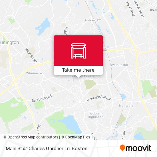 Main St @ Charles Gardner Ln map