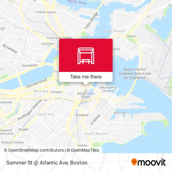 Mapa de Summer St @ Atlantic Ave