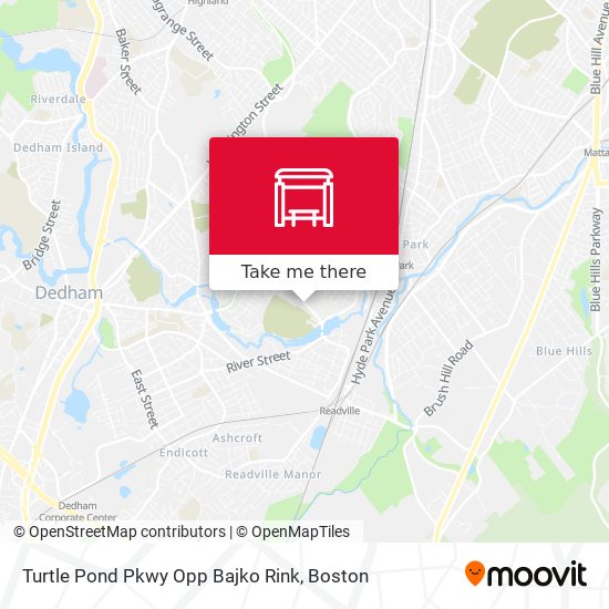 Turtle Pond Pkwy Opp Bajko Rink map