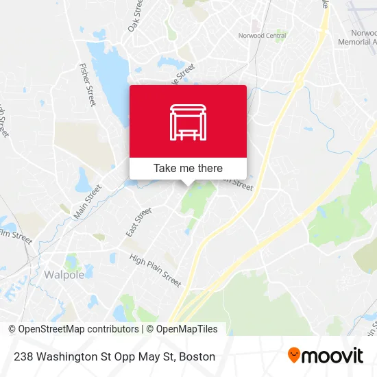 238 Washington St Opp May St map