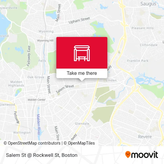 Mapa de Salem St @ Rockwell St