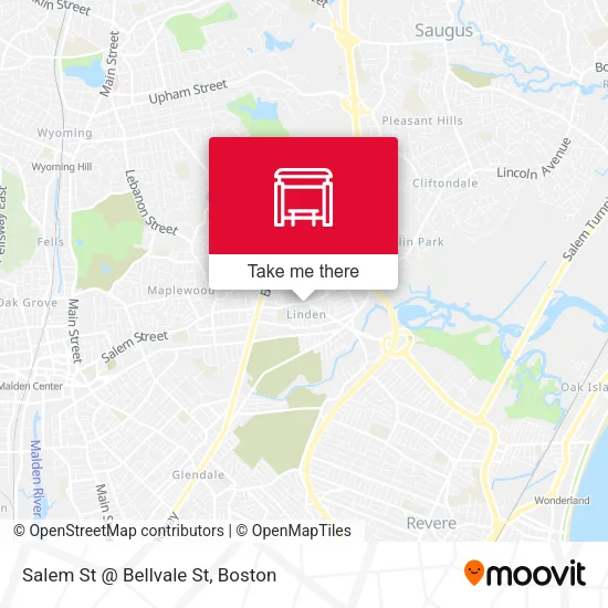 Salem St @ Bellvale St map