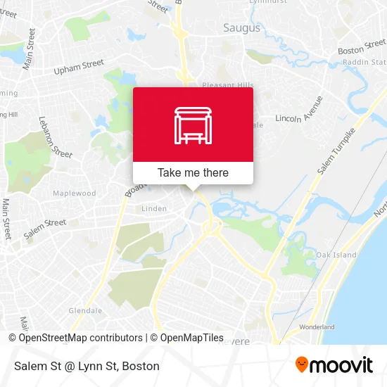 Mapa de Salem St @ Lynn St