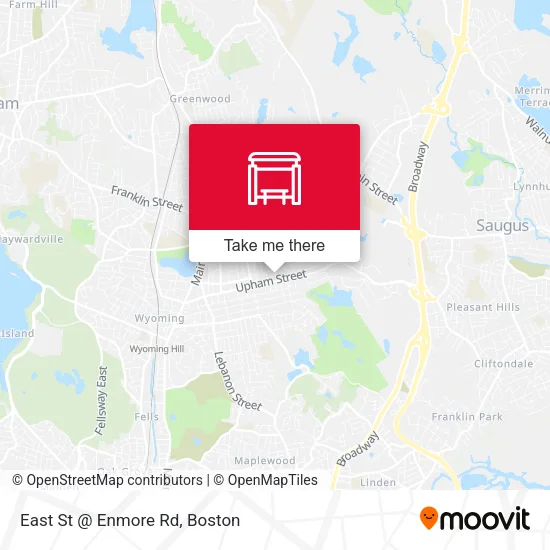 East St @ Enmore Rd map