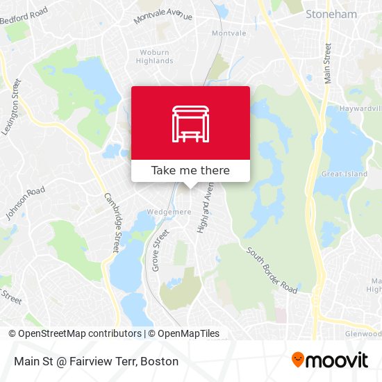 Main St @ Fairview Terr map