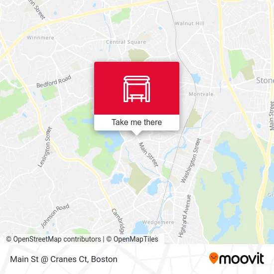 Main St @ Cranes Ct map