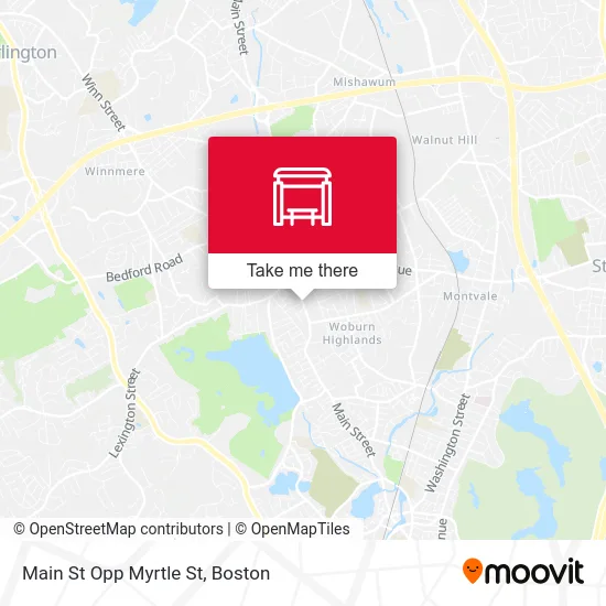 Main St Opp Myrtle St map