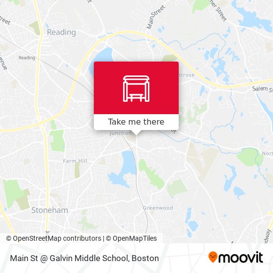 Main St @ Galvin Middle School map