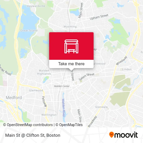 Mapa de Main St @ Clifton St