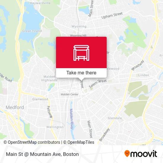 Mapa de Main St @ Mountain Ave