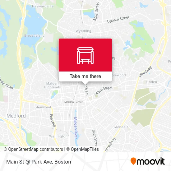 Mapa de Main St @ Park Ave