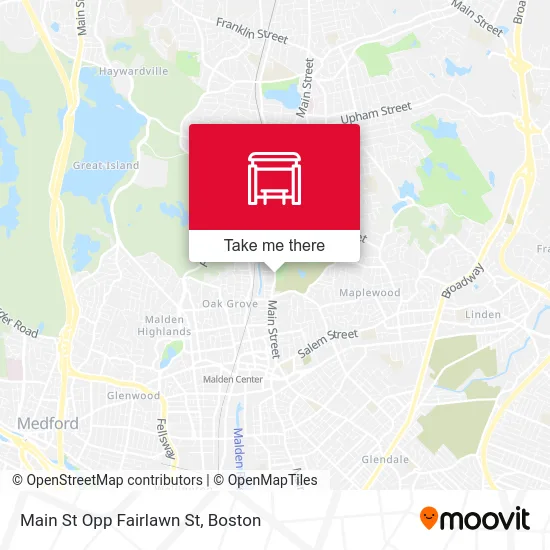 Main St Opp Fairlawn St map