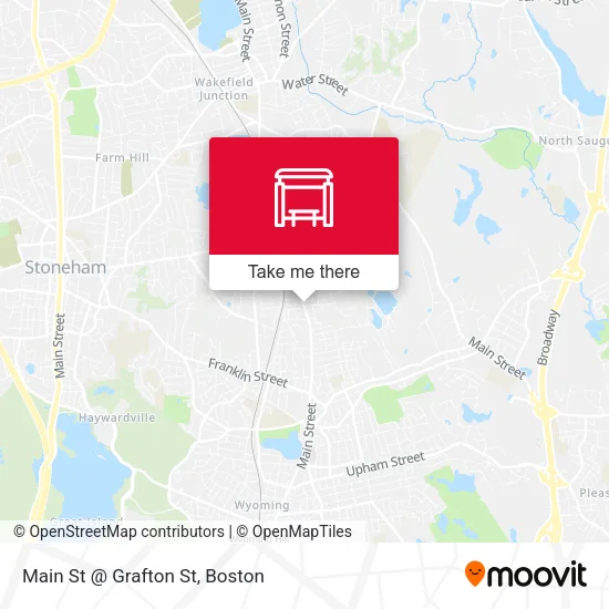 Main St @ Grafton St map
