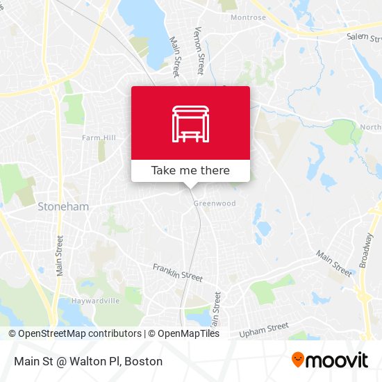 Mapa de Main St @ Walton Pl