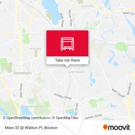 Main St @ Walton Pl map