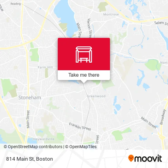 814 Main St map