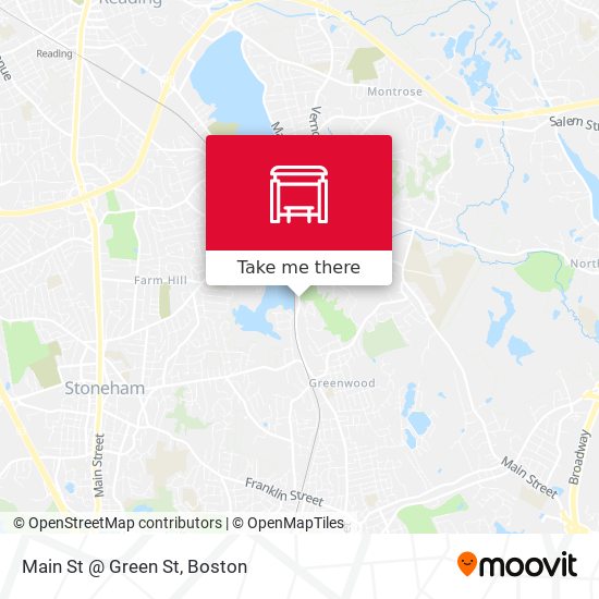 Mapa de Main St @ Green St
