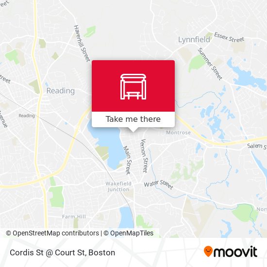 Cordis St @ Court St map