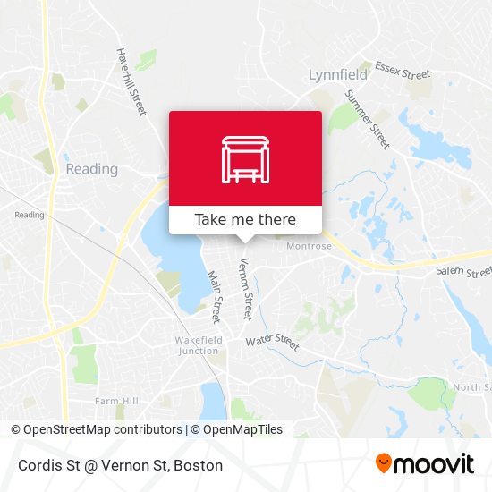 Cordis St @ Vernon St map