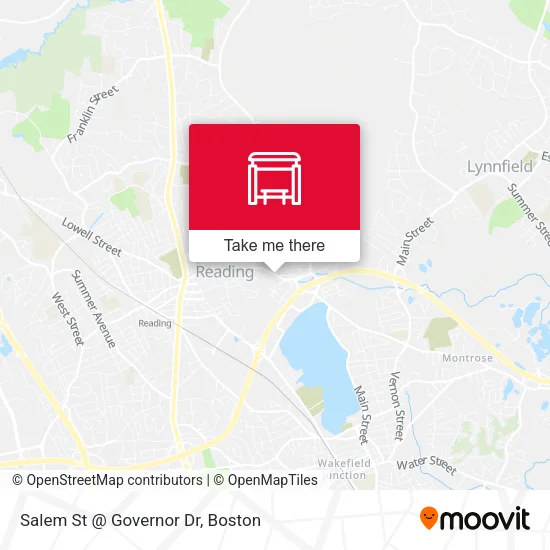 Salem St @ Governor Dr map
