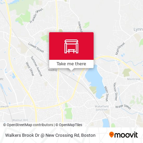Walkers Brook Dr @ New Crossing Rd map
