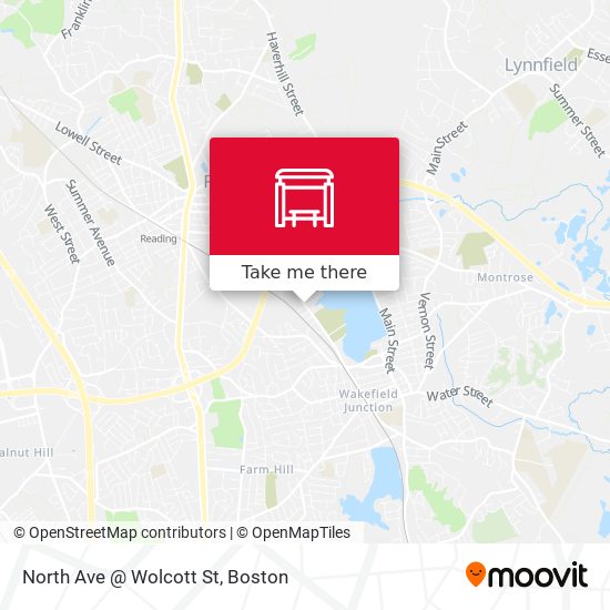 Mapa de North Ave @ Wolcott St