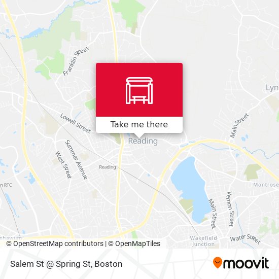 Mapa de Salem St @ Spring St