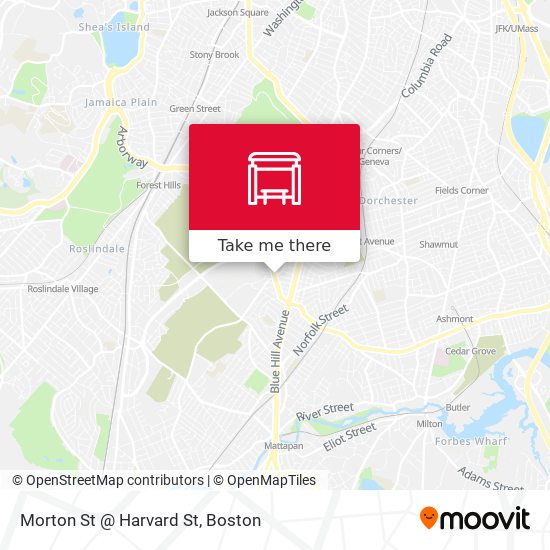 Mapa de Morton St @ Harvard St
