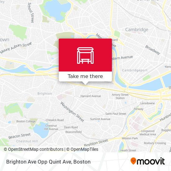 Mapa de Brighton Ave Opp Quint Ave