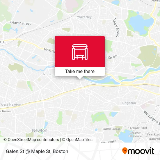 Mapa de Galen St @ Maple St