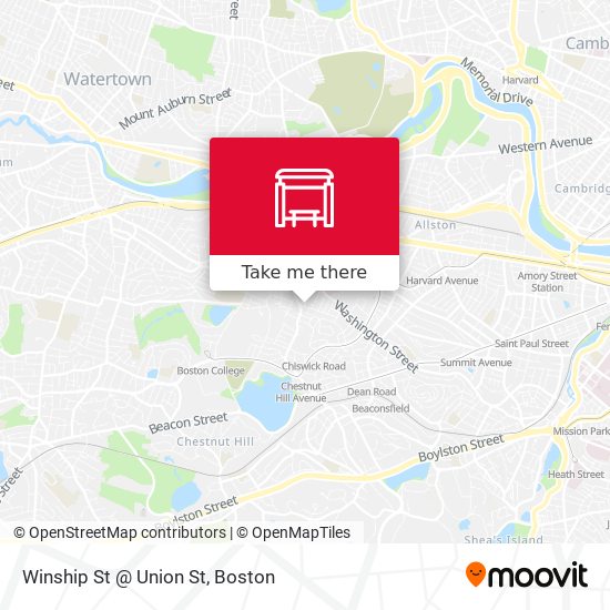 Mapa de Winship St @ Union St