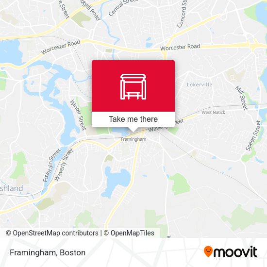 Framingham map