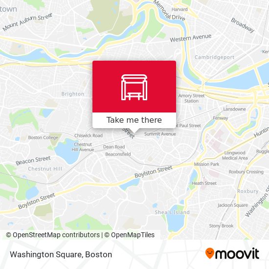 Washington Square map