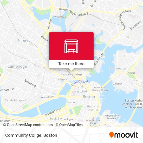 Community Collge map