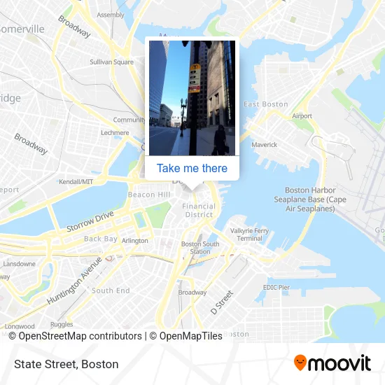 State Street map