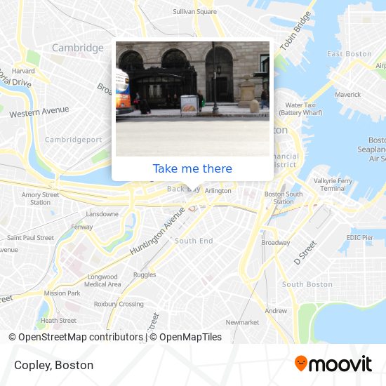 How to get to Louis Vuitton Boston Copley by Bus, Subway or Train?