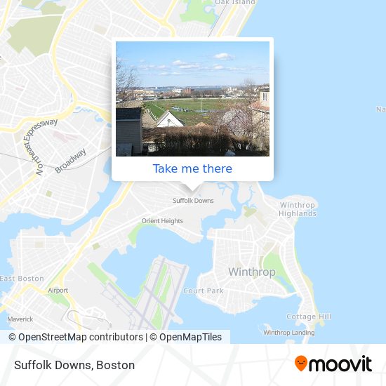 Mapa de Suffolk Downs