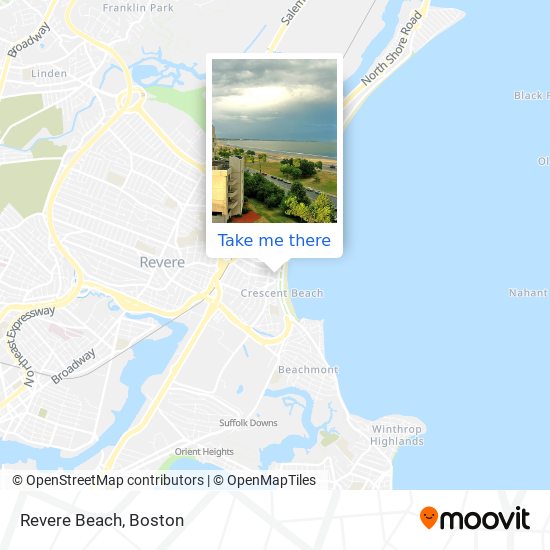 Mapa de Revere Beach