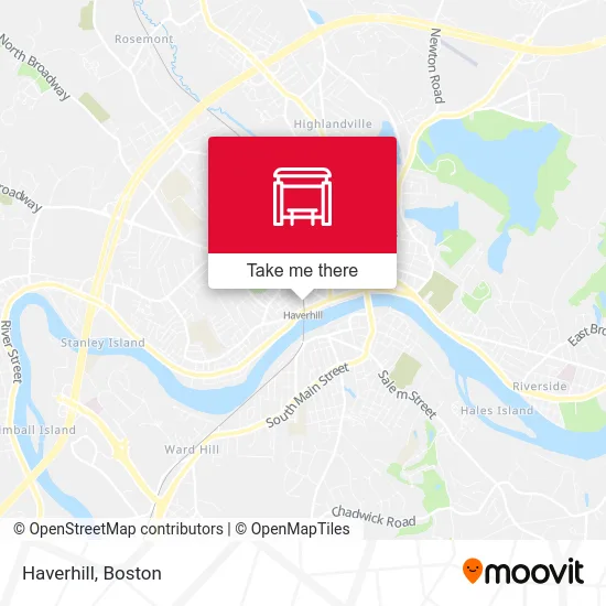 Haverhill map