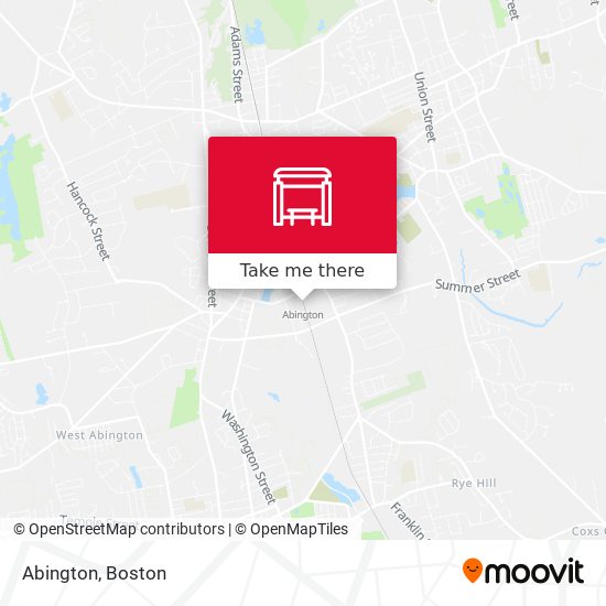 Abington map