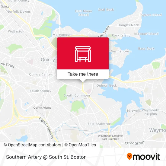 Southern Artery @ South St map