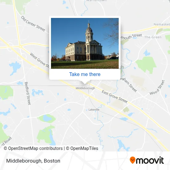 Middleborough map