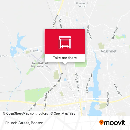 Church Street map
