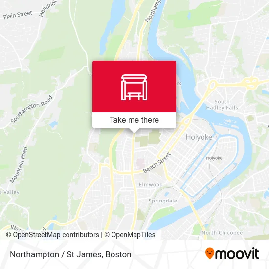 Northampton / St James map