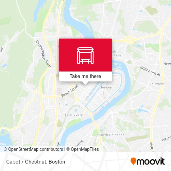 Cabot / Chestnut map