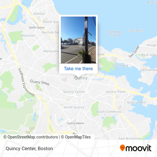 Mapa de Quincy Center