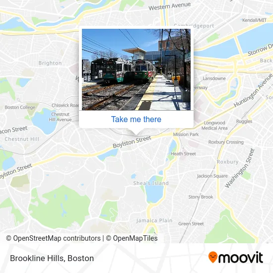 Mapa de Brookline Hills