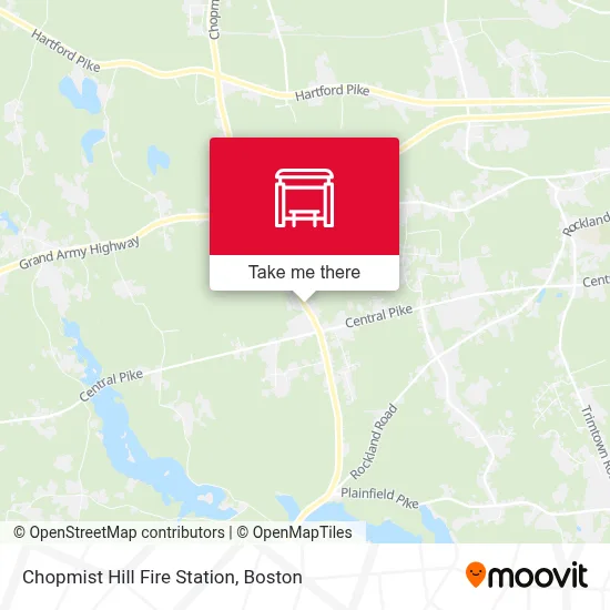 Chopmist Hill Fire Station map