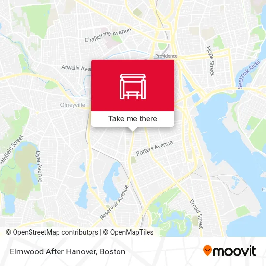 Elmwood After Hanover map