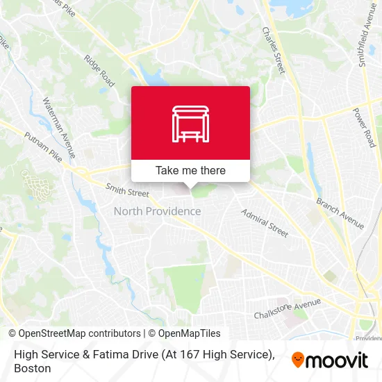 High Service & Fatima Drive (At 167 High Service) map